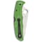 Spyderco 2024 Spyderco Reveal 6 Green Pacific Salt 2 Lc200N Steel Plain Edge SPY-C91FPGR2 - alternate 3